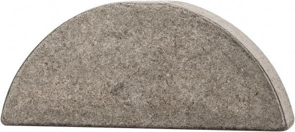 Made in USA - #1012 Standard Woodruff Key - 1-1/2" Long x 5/16" Wide, Steel - Eagle Tool & Supply