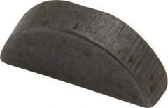 Made in USA - #303 Standard Woodruff Key - 3/8" Long x 3/32" Wide, Alloy Steel - Eagle Tool & Supply