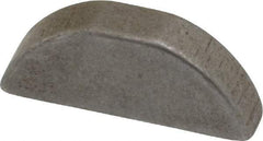 Made in USA - #506 Standard Woodruff Key - 3/4" Long x 5/32" Wide, Alloy Steel - Eagle Tool & Supply