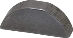 Made in USA - #606 Standard Woodruff Key - 3/4" Long x 3/16" Wide, Alloy Steel - Eagle Tool & Supply