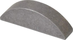 Made in USA - #1622 Standard Woodruff Key - 2-3/4" Long x 1/2" Wide, Alloy Steel - Eagle Tool & Supply