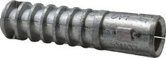 Powers Fasteners - 3/4" Diam, 3/4" Drill, Lag Shield Concrete Anchor - Zamac Alloy, Zinc-Plated Finish, Flat Head - Eagle Tool & Supply