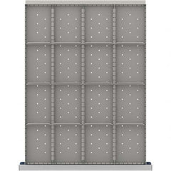 LISTA - 16-Compartment Drawer Divider Layout for 3.15" High Drawers - Eagle Tool & Supply