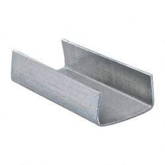 Made in USA - 1/2 Inch Wide, Snap On, Steel Open Seal - 1,000 Piece - Eagle Tool & Supply