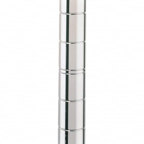 Metro - 1" Wide x 27" High x 1" Long Open Shelving Stationary Shelving Post - Eagle Tool & Supply