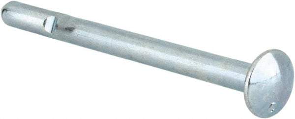 Powers Fasteners - 3/16" Diam, 3/16" Drill, 2-1/2" OAL, 1-1/4" Min Embedment Split-Drive Concrete Anchor - Grade 8.2 Steel, Zinc-Plated Finish, Mushroom Head - Eagle Tool & Supply