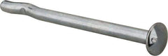 Powers Fasteners - 3/16" Diam, 3/16" Drill, 3" OAL, 1-1/4" Min Embedment Split-Drive Concrete Anchor - Grade 8.2 Steel, Zinc-Plated Finish, Mushroom Head - Eagle Tool & Supply