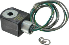 Parker - 24 Volt, 18 Coil Lead Length, Class F, Solenoid Coil - 6.0 Watt, NEMA 4X Enclosure, Use with Parker Skinner Gold Ring Series Valves - Eagle Tool & Supply