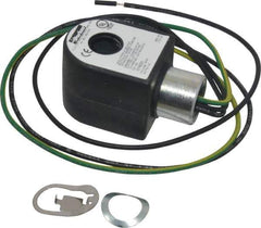 Parker - 24 Volt, 18 Coil Lead Length, Class F, Solenoid Coil - 11.0 Watt, NEMA 4X Enclosure, Use with Parker Skinner Gold Ring Series Valves - Eagle Tool & Supply