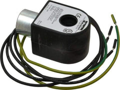 Parker - 24 Volt, 18 Coil Lead Length, Class F, Solenoid Coil - 16.0 Watt, NEMA 4X Enclosure, Use with Parker Skinner Gold Ring Series Valves - Eagle Tool & Supply