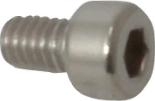 Value Collection - M4x0.70 Metric Coarse Hex Socket Drive, Socket Cap Screw - Grade 18-8 & Austenitic A2 Stainless Steel, Fully Threaded, 6mm Length Under Head - Eagle Tool & Supply