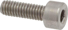 Value Collection - M4x0.70 Metric Coarse Hex Socket Drive, Socket Cap Screw - Grade 18-8 & Austenitic A2 Stainless Steel, Fully Threaded, 12mm Length Under Head - Eagle Tool & Supply