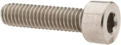 Value Collection - M4x0.70 Metric Coarse Hex Socket Drive, Socket Cap Screw - Grade 18-8 & Austenitic A2 Stainless Steel, Fully Threaded, 16mm Length Under Head - Eagle Tool & Supply