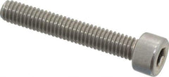 Value Collection - M4x0.70 Metric Coarse Hex Socket Drive, Socket Cap Screw - Grade 18-8 & Austenitic A2 Stainless Steel, Partially Threaded, 25mm Length Under Head - Eagle Tool & Supply