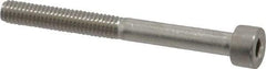 Value Collection - M4x0.70 Metric Coarse Hex Socket Drive, Socket Cap Screw - Grade 18-8 & Austenitic A2 Stainless Steel, Partially Threaded, 40mm Length Under Head - Eagle Tool & Supply