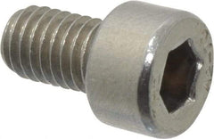 Value Collection - M5x0.80 Metric Coarse Hex Socket Drive, Socket Cap Screw - Grade 18-8 & Austenitic A2 Stainless Steel, Fully Threaded, 8mm Length Under Head - Eagle Tool & Supply