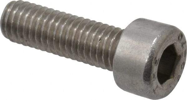 Value Collection - M5x0.80 Metric Coarse Hex Socket Drive, Socket Cap Screw - Grade 18-8 & Austenitic A2 Stainless Steel, Fully Threaded, 16mm Length Under Head - Eagle Tool & Supply