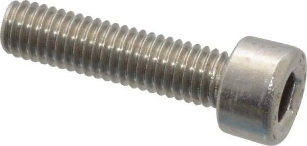 Value Collection - M5x0.80 Metric Coarse Hex Socket Drive, Socket Cap Screw - Grade 18-8 & Austenitic A2 Stainless Steel, Fully Threaded, 20mm Length Under Head - Eagle Tool & Supply