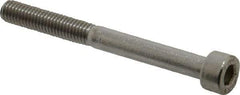 Value Collection - M5x0.80 Metric Coarse Hex Socket Drive, Socket Cap Screw - Grade 18-8 & Austenitic A2 Stainless Steel, Partially Threaded, 50mm Length Under Head - Eagle Tool & Supply