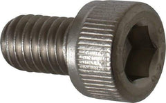 Value Collection - M6x1.00 Metric Coarse Hex Socket Drive, Socket Cap Screw - Grade 18-8 & Austenitic A2 Stainless Steel, Fully Threaded, 10mm Length Under Head - Eagle Tool & Supply