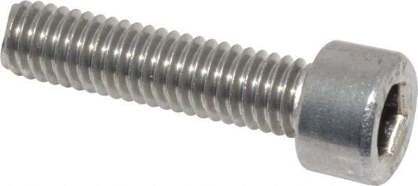 Value Collection - M6x1.00 Metric Coarse Hex Socket Drive, Socket Cap Screw - Grade 18-8 & Austenitic A2 Stainless Steel, Partially Threaded, 25mm Length Under Head - Eagle Tool & Supply