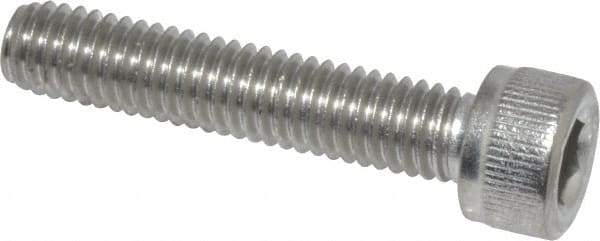 Value Collection - M6x1.00 Metric Coarse Hex Socket Drive, Socket Cap Screw - Grade 18-8 & Austenitic A2 Stainless Steel, Partially Threaded, 30mm Length Under Head - Eagle Tool & Supply