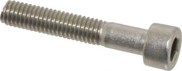 Value Collection - M6x1.00 Metric Coarse Hex Socket Drive, Socket Cap Screw - Grade 18-8 & Austenitic A2 Stainless Steel, Partially Threaded, 35mm Length Under Head - Eagle Tool & Supply