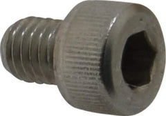 Value Collection - M8x1.25 Metric Coarse Hex Socket Drive, Socket Cap Screw - Grade 18-8 & Austenitic A2 Stainless Steel, Fully Threaded, 10mm Length Under Head - Eagle Tool & Supply