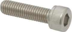 Value Collection - M8x1.25 Metric Coarse Hex Socket Drive, Socket Cap Screw - Grade 18-8 & Austenitic A2 Stainless Steel, Fully Threaded, 30mm Length Under Head - Eagle Tool & Supply