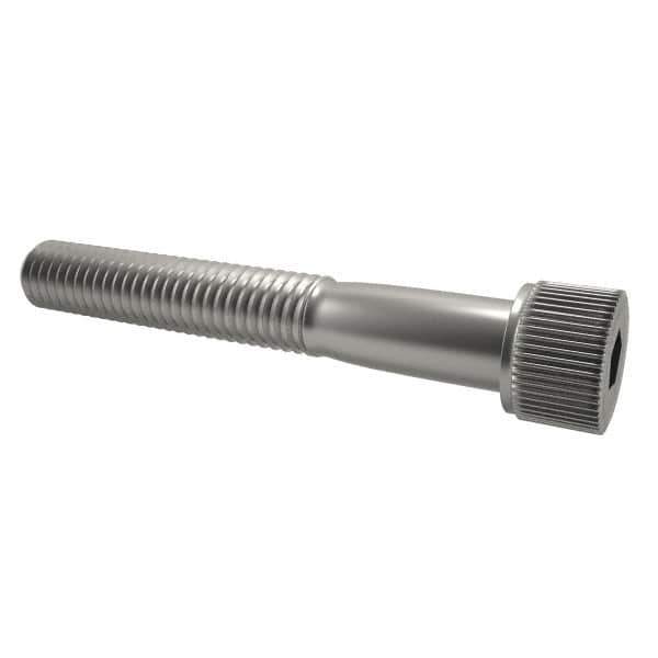 Value Collection - M8x1.25 Metric Coarse Hex Socket Drive, Socket Cap Screw - Grade 18-8 & Austenitic A2 Stainless Steel, Partially Threaded, 50mm Length Under Head - Eagle Tool & Supply