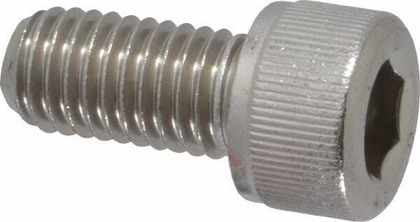 Value Collection - M10x1.50 Metric Coarse Hex Socket Drive, Socket Cap Screw - Grade 18-8 & Austenitic A2 Stainless Steel, Fully Threaded, 20mm Length Under Head - Eagle Tool & Supply
