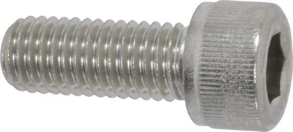 Value Collection - M10x1.50 Metric Coarse Hex Socket Drive, Socket Cap Screw - Grade 18-8 & Austenitic A2 Stainless Steel, Fully Threaded, 25mm Length Under Head - Eagle Tool & Supply