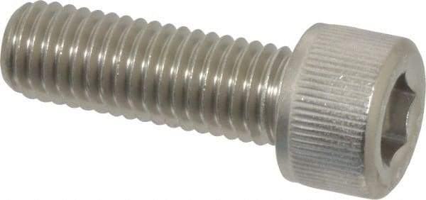 Value Collection - M10x1.50 Metric Coarse Hex Socket Drive, Socket Cap Screw - Grade 18-8 & Austenitic A2 Stainless Steel, Fully Threaded, 30mm Length Under Head - Eagle Tool & Supply