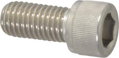 Value Collection - M12x1.75 Metric Coarse Hex Socket Drive, Socket Cap Screw - Grade 18-8 & Austenitic A2 Stainless Steel, Fully Threaded, 25mm Length Under Head - Eagle Tool & Supply