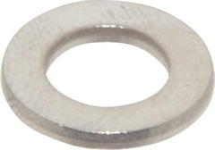 Value Collection - M6 Screw, Grade 18-8 Stainless Steel Standard Flat Washer - 6.4mm ID x 12mm OD, 1.6mm Thick - Eagle Tool & Supply