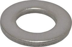 Value Collection - M12 Screw, Grade 18-8 Stainless Steel Standard Flat Washer - 13mm ID x 24mm OD, 2.5mm Thick - Eagle Tool & Supply