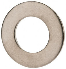Value Collection - M14 Screw, Grade 18-8 Stainless Steel Standard Flat Washer - 15mm ID x 28mm OD, 2.5mm Thick - Eagle Tool & Supply