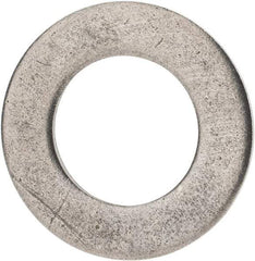 Value Collection - M20 Screw, Grade 18-8 Stainless Steel Standard Flat Washer - 21mm ID x 37mm OD, 3mm Thick - Eagle Tool & Supply