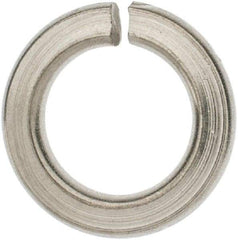 Value Collection - M14, 14.2mm ID, 3mm Thick Split Lock Washer - 18-8 Austenitic Grade A2 Stainless Steel, 14.2mm Min ID, 14.7mm Max ID, 24.1mm Max OD - Eagle Tool & Supply
