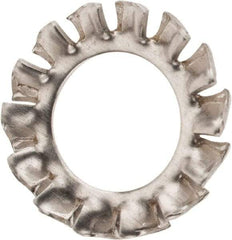 Value Collection - M8 Screw, 8.4mm ID, Stainless Steel External Tooth Lock Washer - 15mm OD, Grade 18-8 & Austenitic A2 - Eagle Tool & Supply