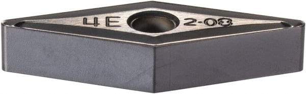 Kennametal - VNMG332 4E Grade SP0819 Carbide Turning Insert - TiAlN Finish, 35° Diamond, 3/8" Inscr Circle, 3/16" Thick, 1/32" Corner Radius - Eagle Tool & Supply