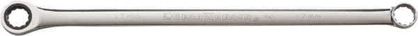 GearWrench - 1/2" 12 Point Ratcheting Box Wrench - Double End, Chrome Vanadium Steel, Polished Finish - Eagle Tool & Supply