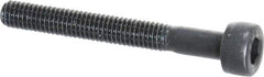 Value Collection - M3x0.50 Metric Coarse Hex Socket Drive, Socket Cap Screw - Grade 12.9 Alloy Steel, Black Oxide Finish, Partially Threaded, 25mm Length Under Head - Eagle Tool & Supply