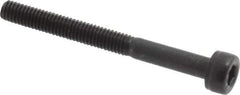 Value Collection - M3x0.50 Metric Coarse Hex Socket Drive, Socket Cap Screw - Grade 12.9 Alloy Steel, Black Oxide Finish, Partially Threaded, 30mm Length Under Head - Eagle Tool & Supply