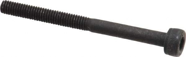 Value Collection - M3x0.50 Metric Coarse Hex Socket Drive, Socket Cap Screw - Grade 12.9 Alloy Steel, Black Oxide Finish, Partially Threaded, 35mm Length Under Head - Eagle Tool & Supply