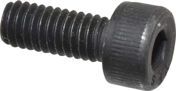 Value Collection - M4x0.70 Metric Coarse Hex Socket Drive, Socket Cap Screw - Grade 12.9 Alloy Steel, Black Oxide Finish, Fully Threaded, 10mm Length Under Head - Eagle Tool & Supply
