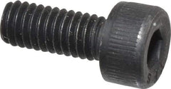 Value Collection - M4x0.70 Metric Coarse Hex Socket Drive, Socket Cap Screw - Grade 12.9 Alloy Steel, Black Oxide Finish, Fully Threaded, 10mm Length Under Head - Eagle Tool & Supply