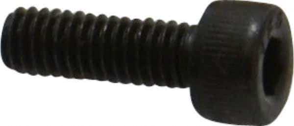 Value Collection - M4x0.70 Metric Coarse Hex Socket Drive, Socket Cap Screw - Grade 12.9 Alloy Steel, Black Oxide Finish, Fully Threaded, 12mm Length Under Head - Eagle Tool & Supply