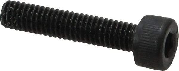 Value Collection - M4x0.70 Metric Coarse Hex Socket Drive, Socket Cap Screw - Grade 12.9 Alloy Steel, Black Oxide Finish, Fully Threaded, 20mm Length Under Head - Eagle Tool & Supply