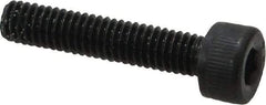 Value Collection - M4x0.70 Metric Coarse Hex Socket Drive, Socket Cap Screw - Grade 12.9 Alloy Steel, Black Oxide Finish, Fully Threaded, 20mm Length Under Head - Eagle Tool & Supply